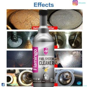 Flamingo Fuel System Cleaner 473ml – Injector & Engine Cleaner | Improves Mileage & Performance