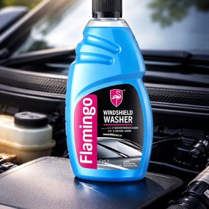 Flamingo Car Windshield Washer Fluid Wind Screen Shiner Cleaning Washer Fluid - 500ml